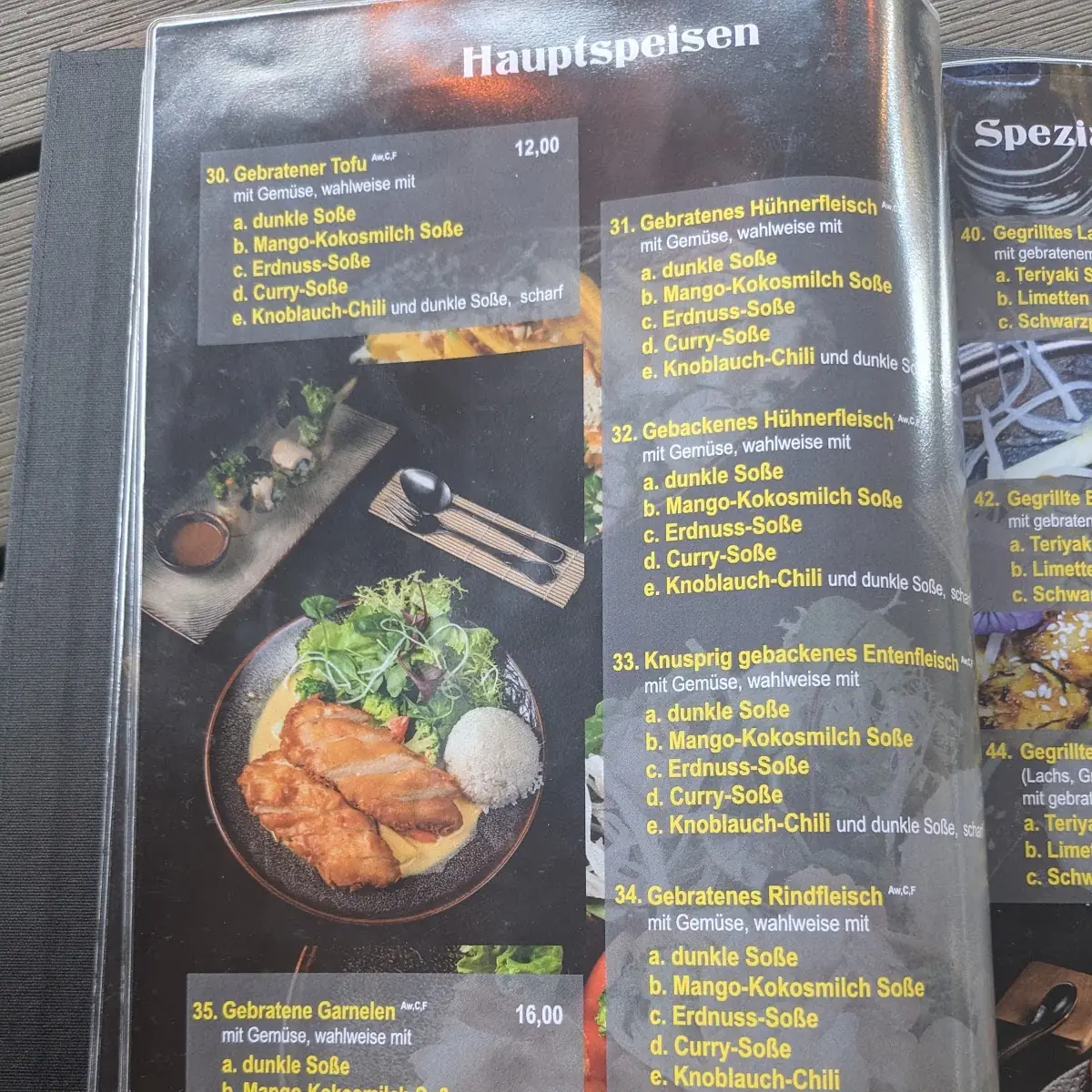 Speisekarte photo 9