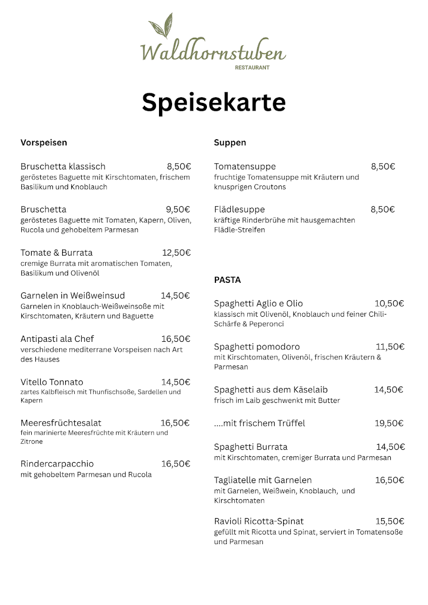 Speisekarte photo 1