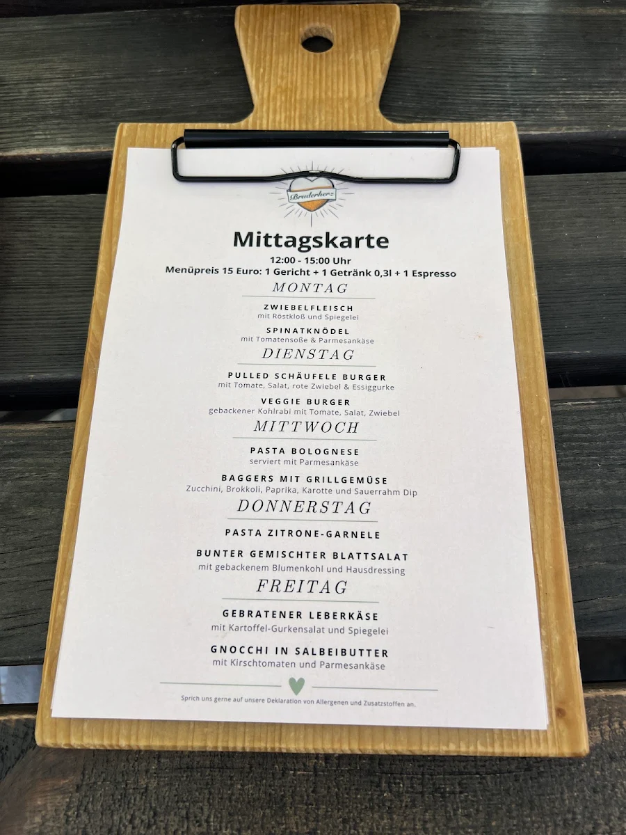 Speisekarte photo 3