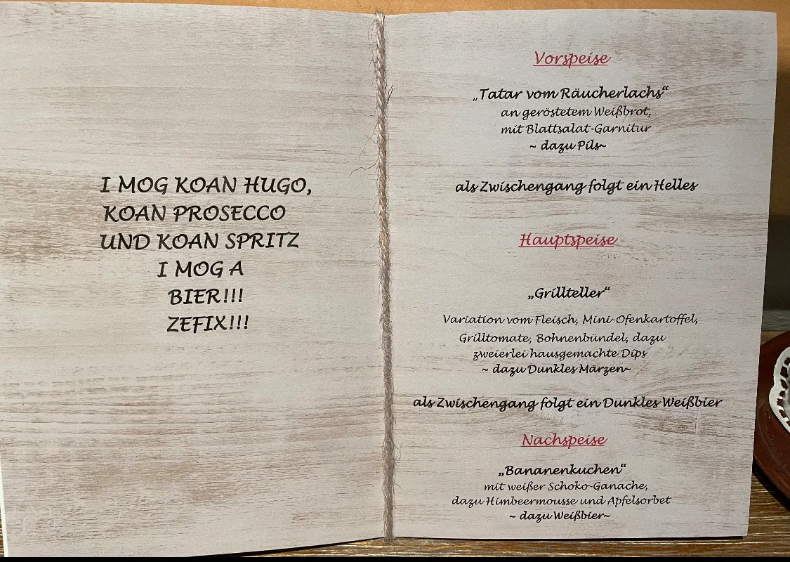 Speisekarte photo 3