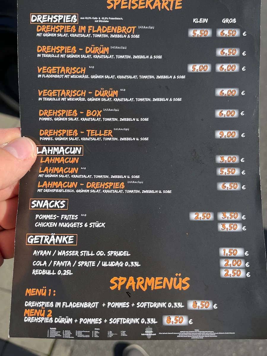 Speisekarte photo 2
