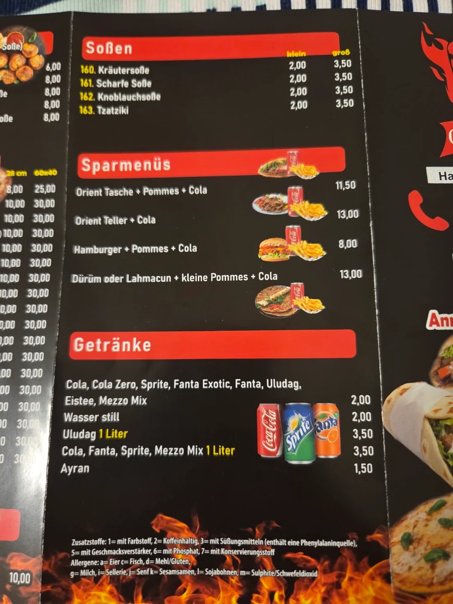 Speisekarte photo 3
