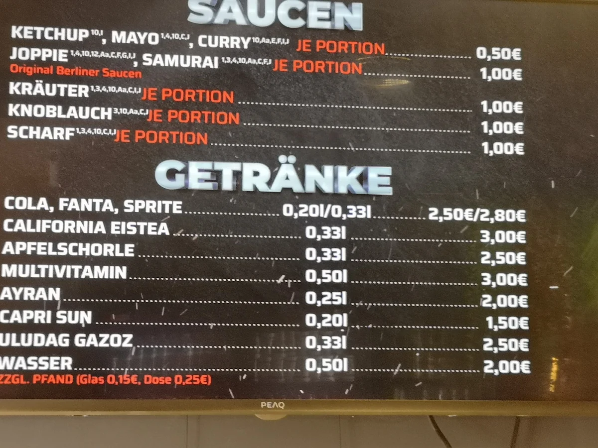 Speisekarte photo 2