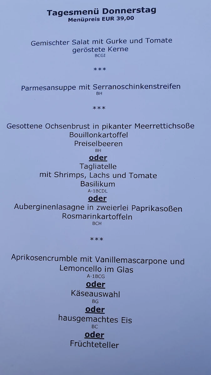 Speisekarte photo 1