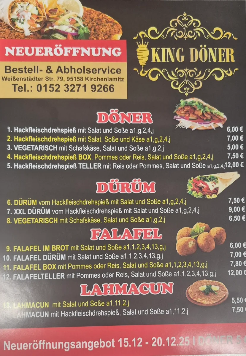 Speisekarte photo 1