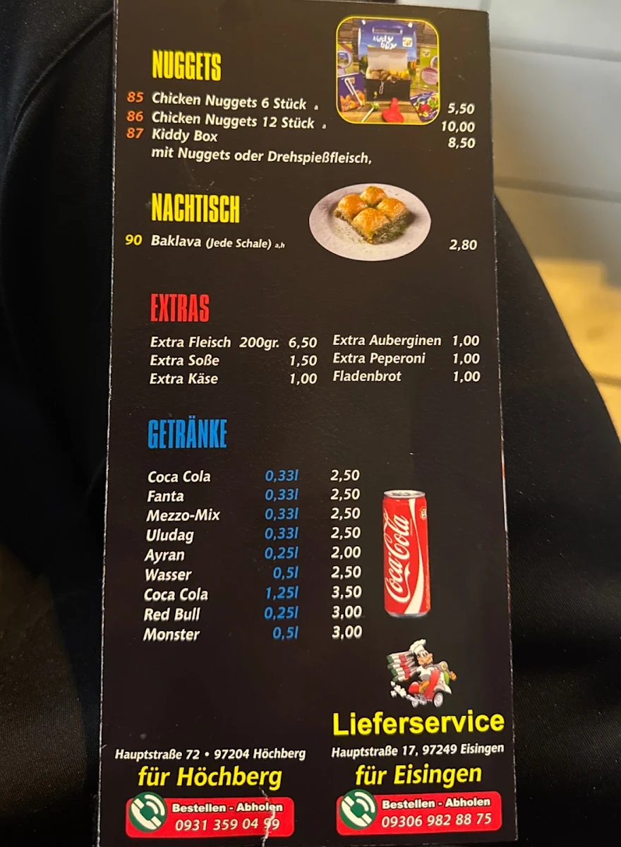 Speisekarte photo 1