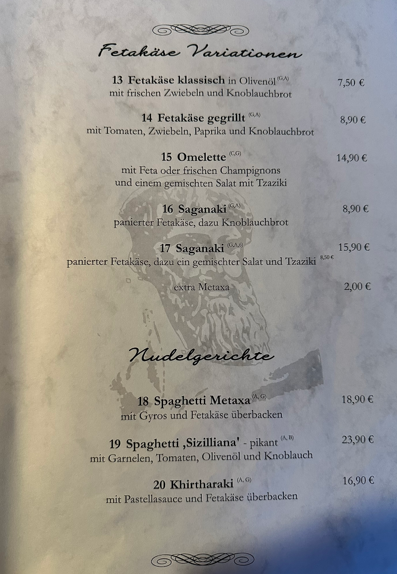 Speisekarte photo 9
