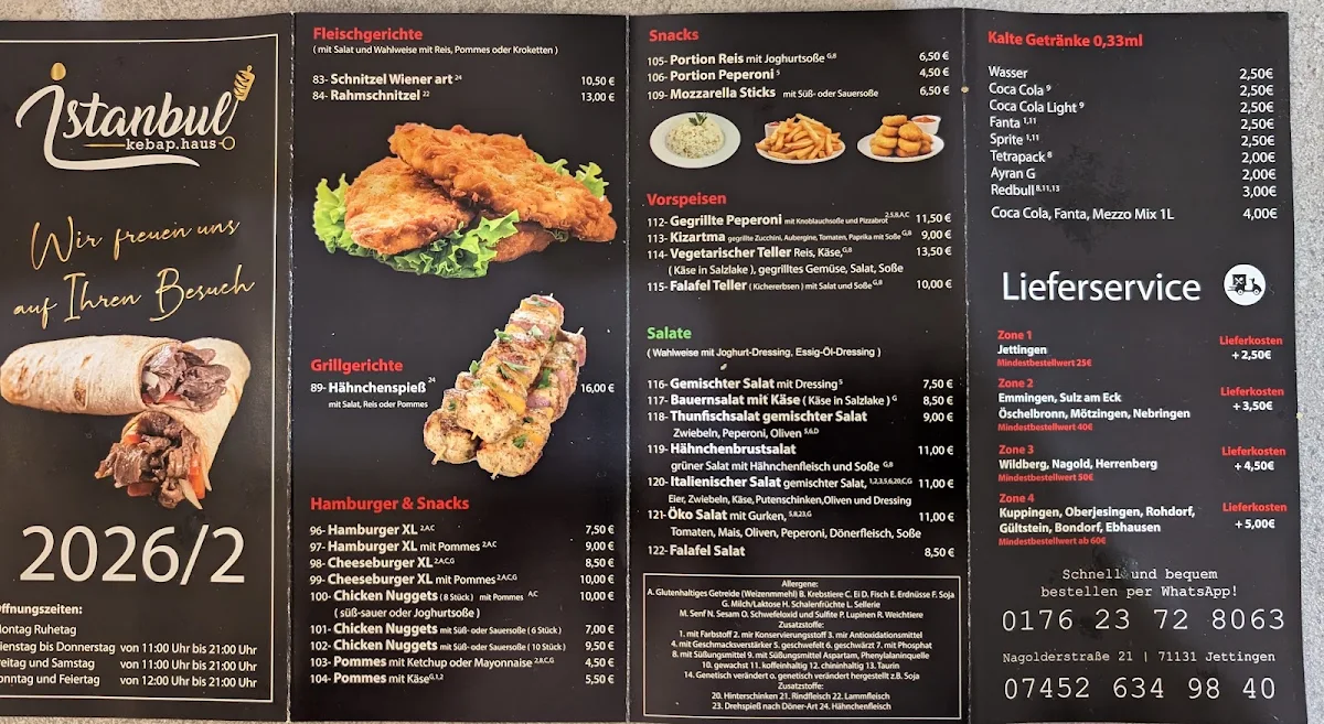 Speisekarte photo 2