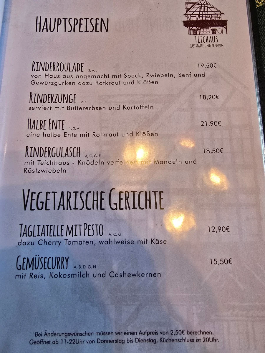 Speisekarte photo 9