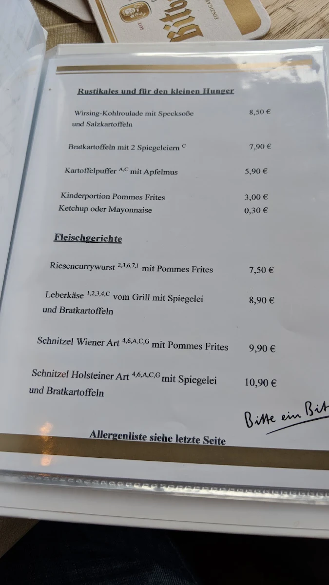 Speisekarte photo 2