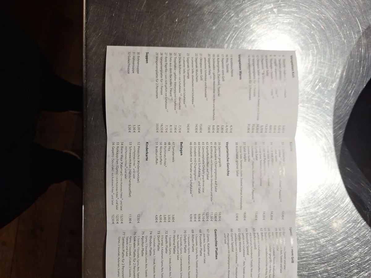 Speisekarte photo 3