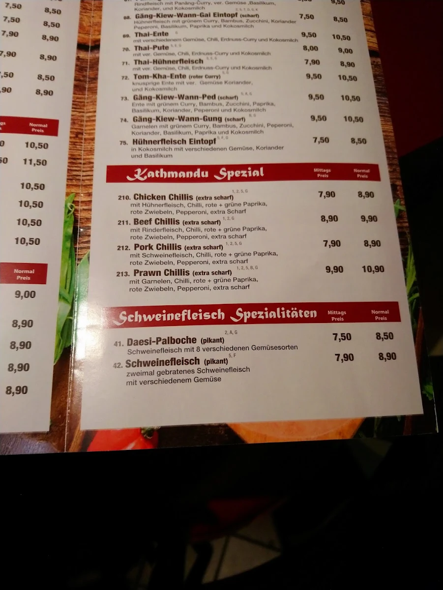 Speisekarte photo 9
