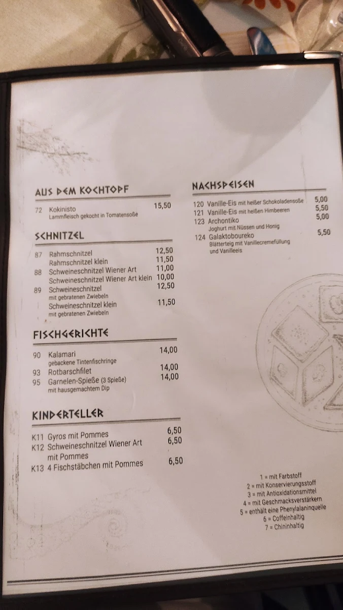 Speisekarte photo 4