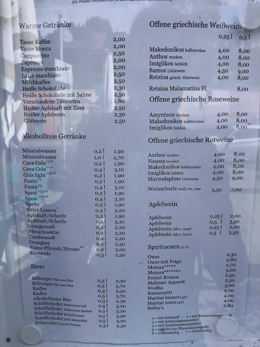 Speisekarte photo 8