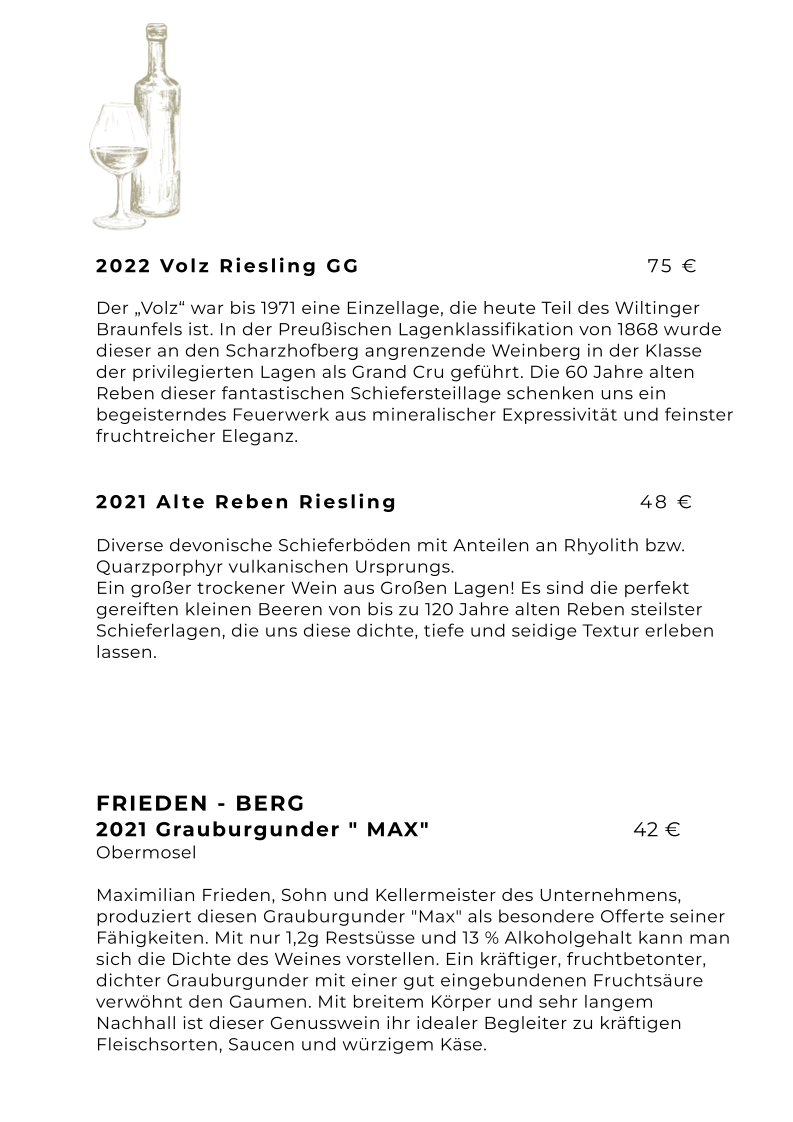 Speisekarte, Brauerei-Ausschank "Zum Simonbräu"