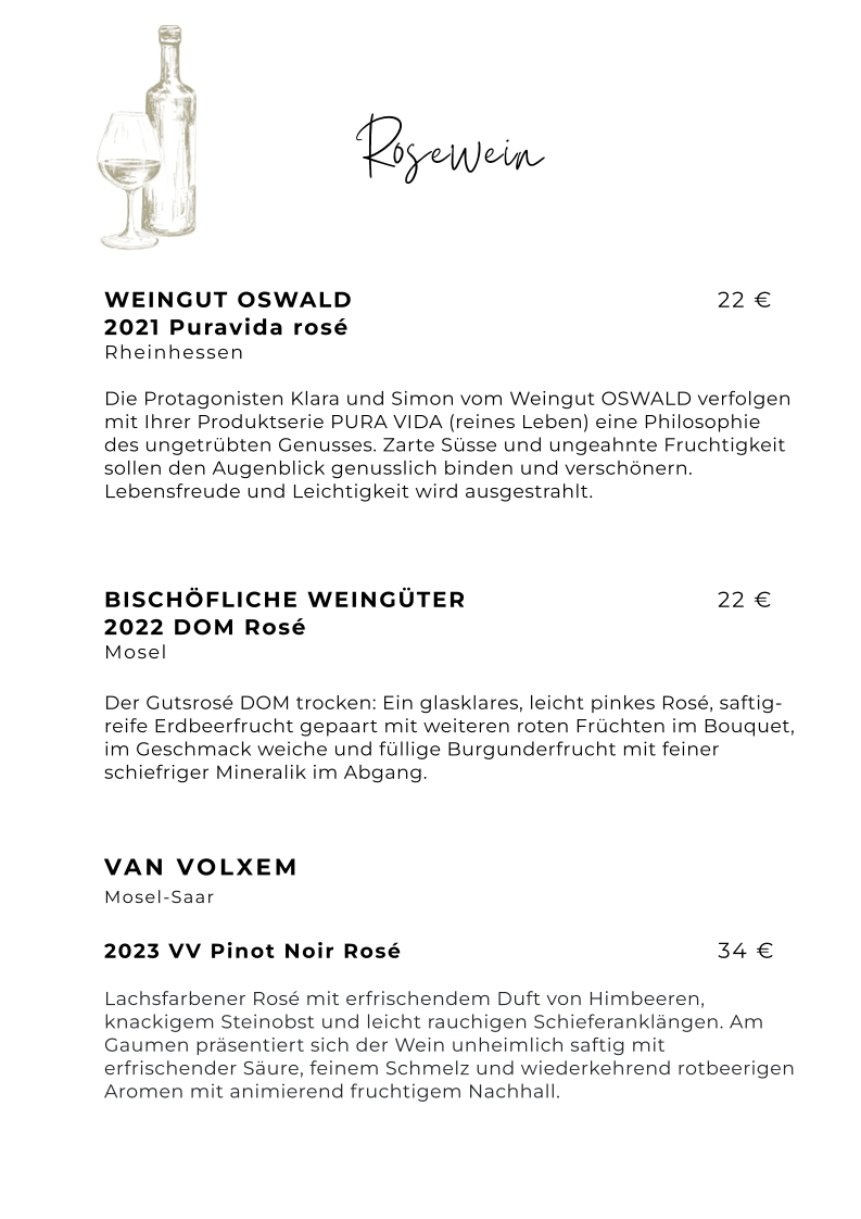 Speisekarte, Brauerei-Ausschank "Zum Simonbräu"