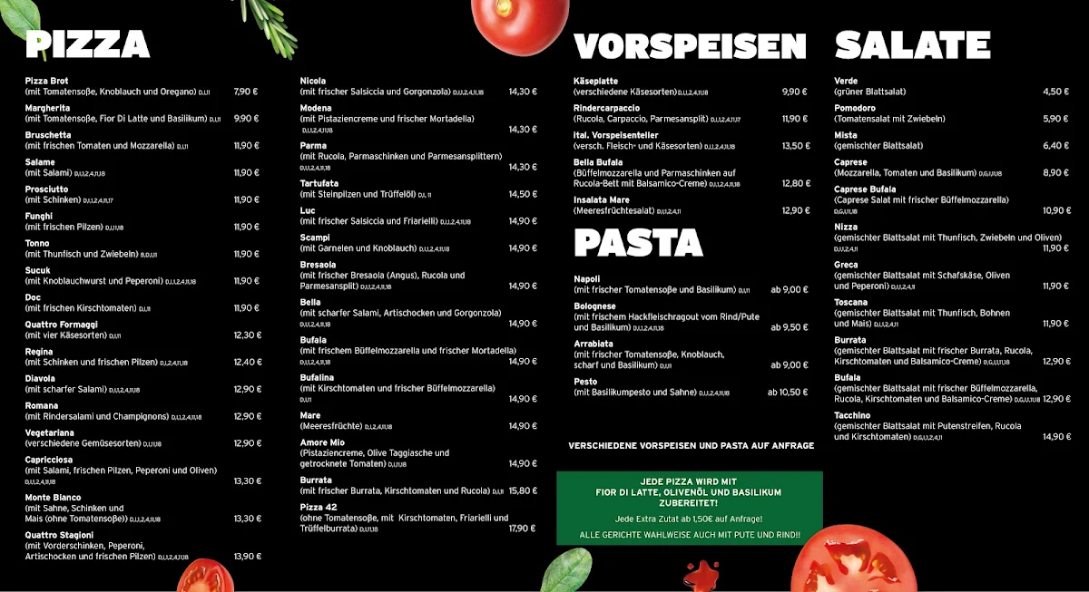 Speisekarte photo 3