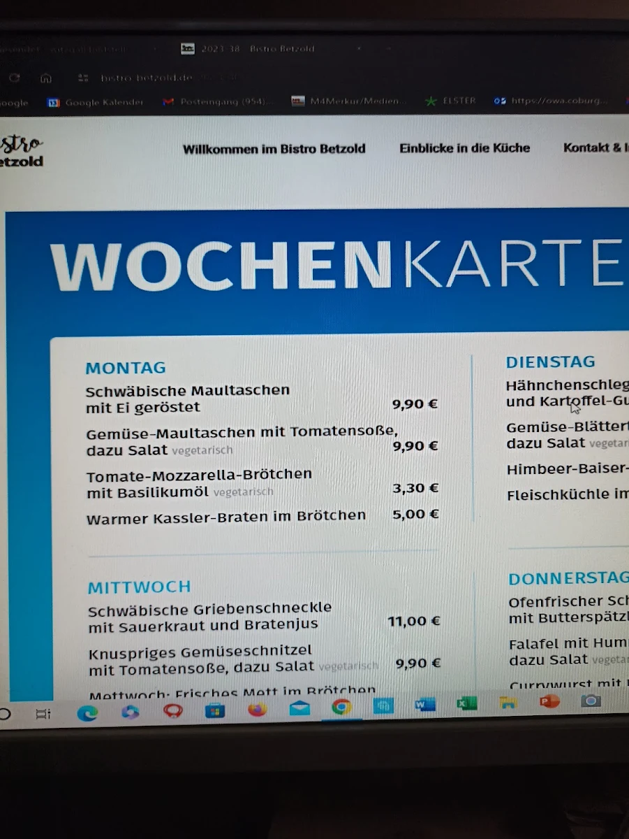 Speisekarte photo 1