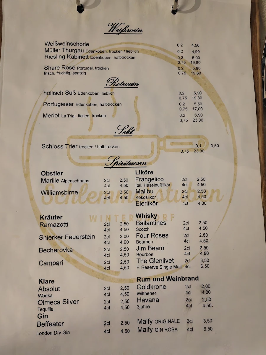 Speisekarte photo 4
