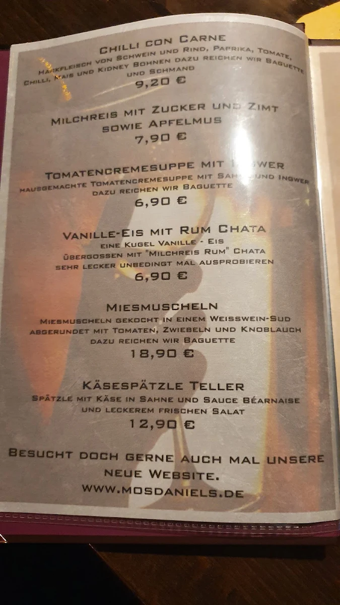 Speisekarte photo 2