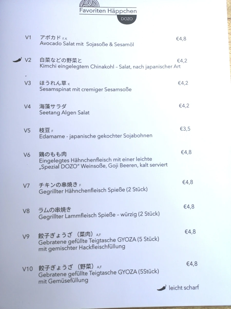 Speisekarte photo 8