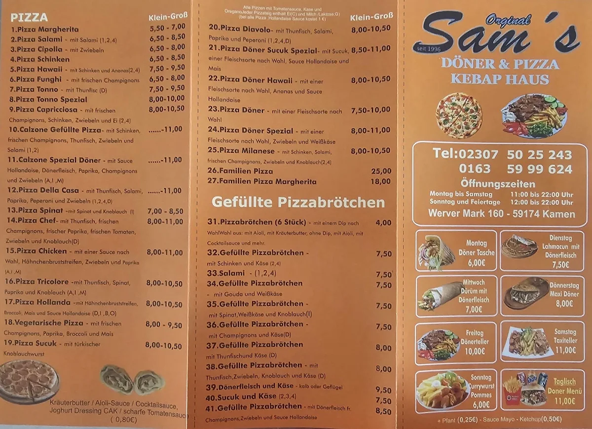 Speisekarte photo 2