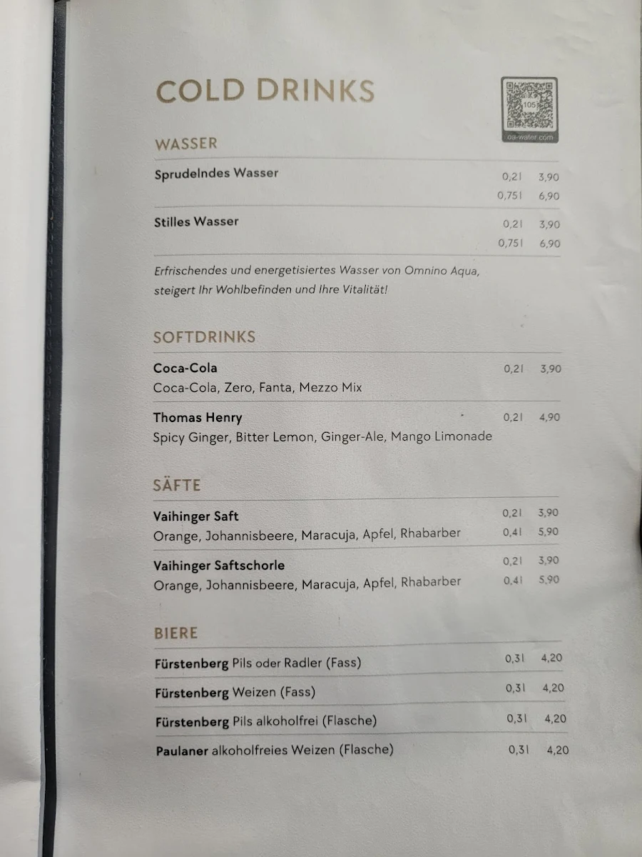Speisekarte, SKAJO