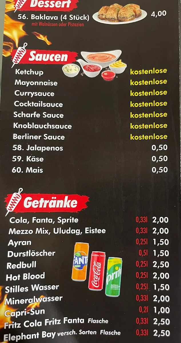 Speisekarte photo 2