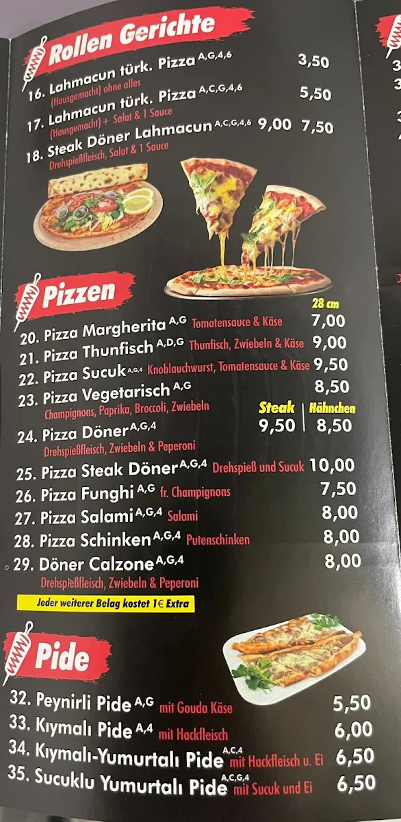 Speisekarte photo 5