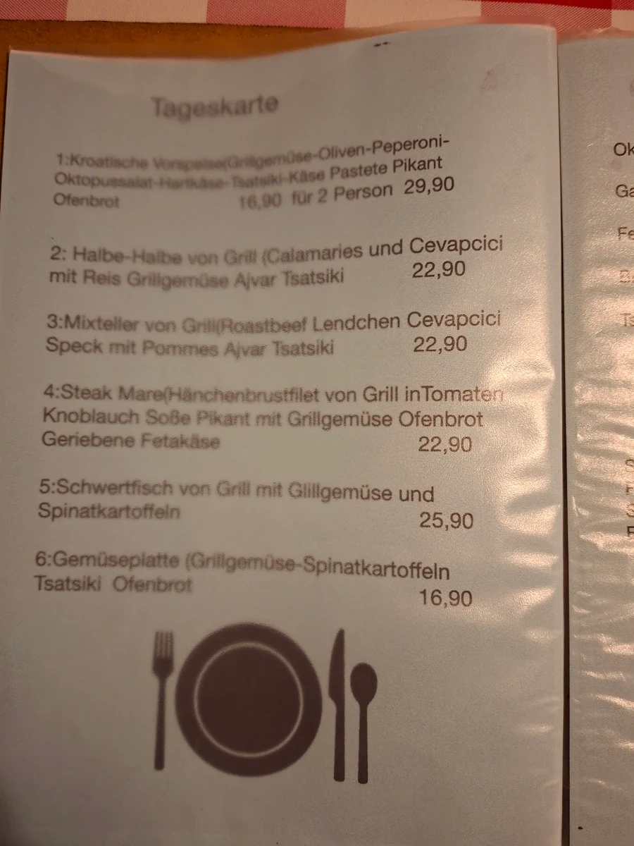 Speisekarte photo 10