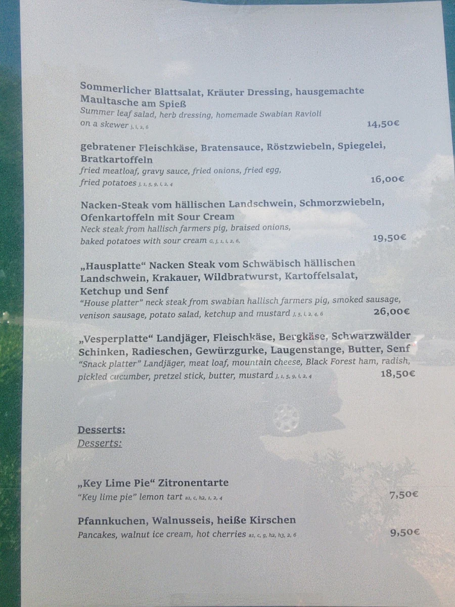 Speisekarte photo 6
