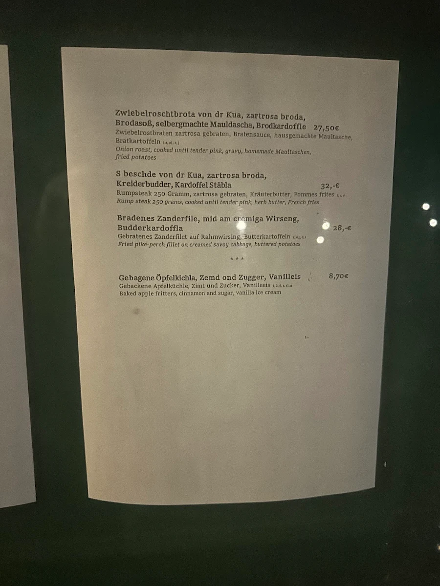Speisekarte photo 8