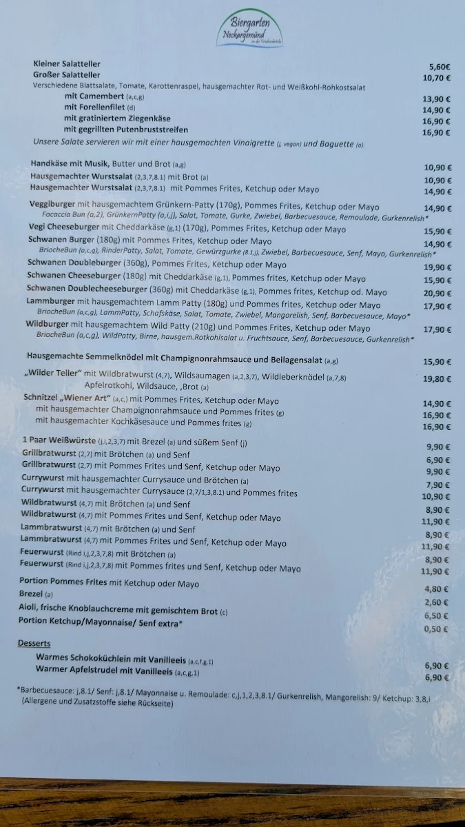 Speisekarte photo 3