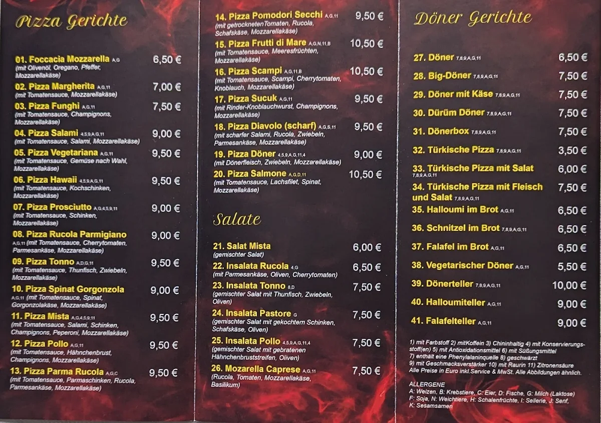 Speisekarte photo 3