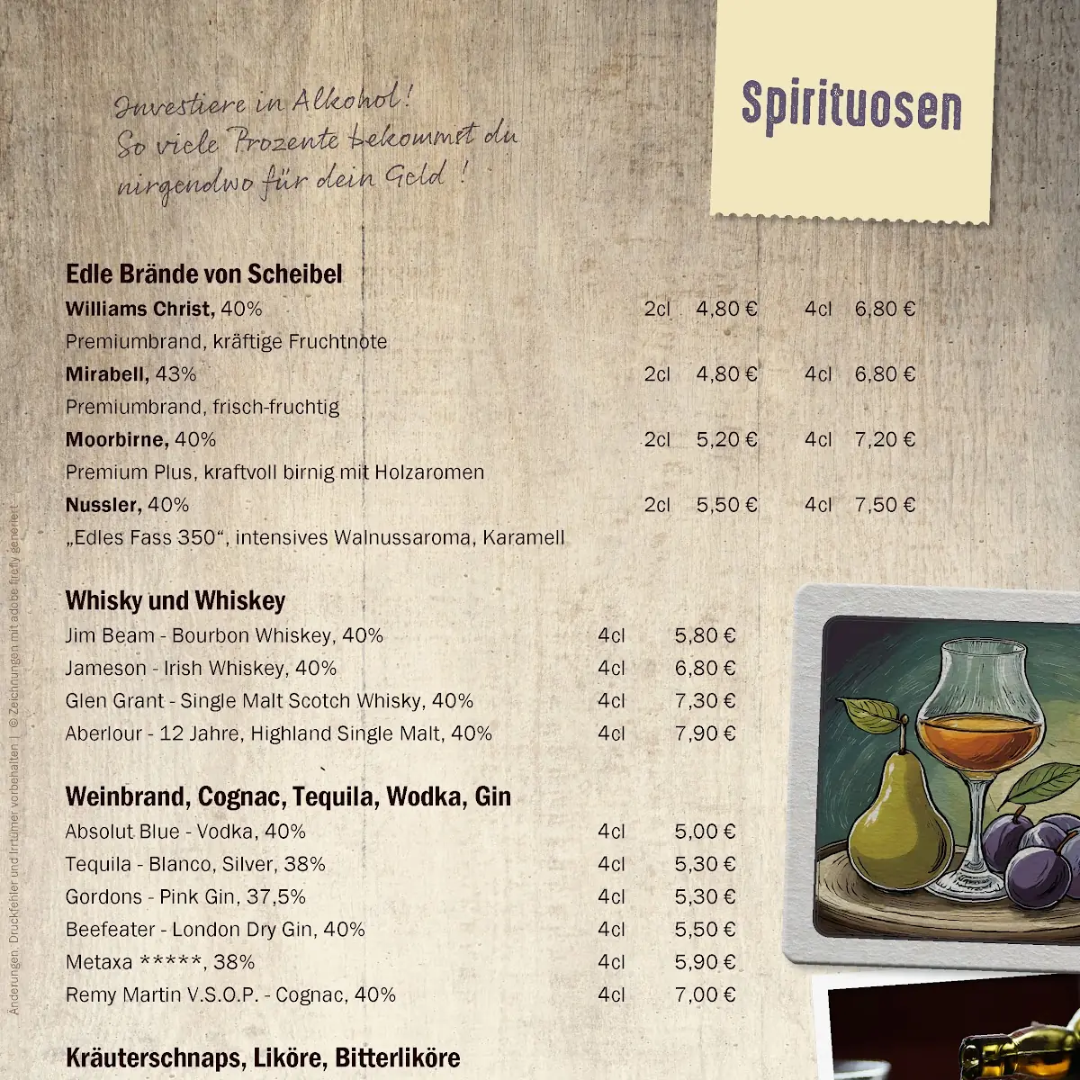 Speisekarte photo 6