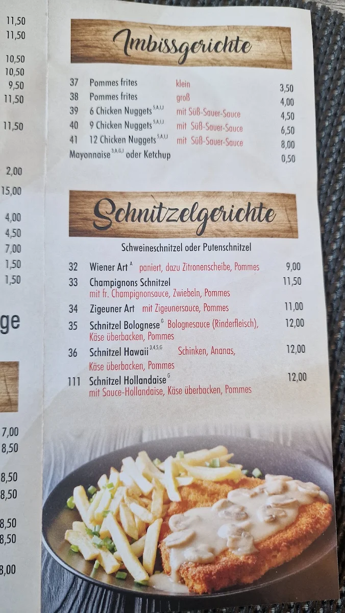 Speisekarte photo 1