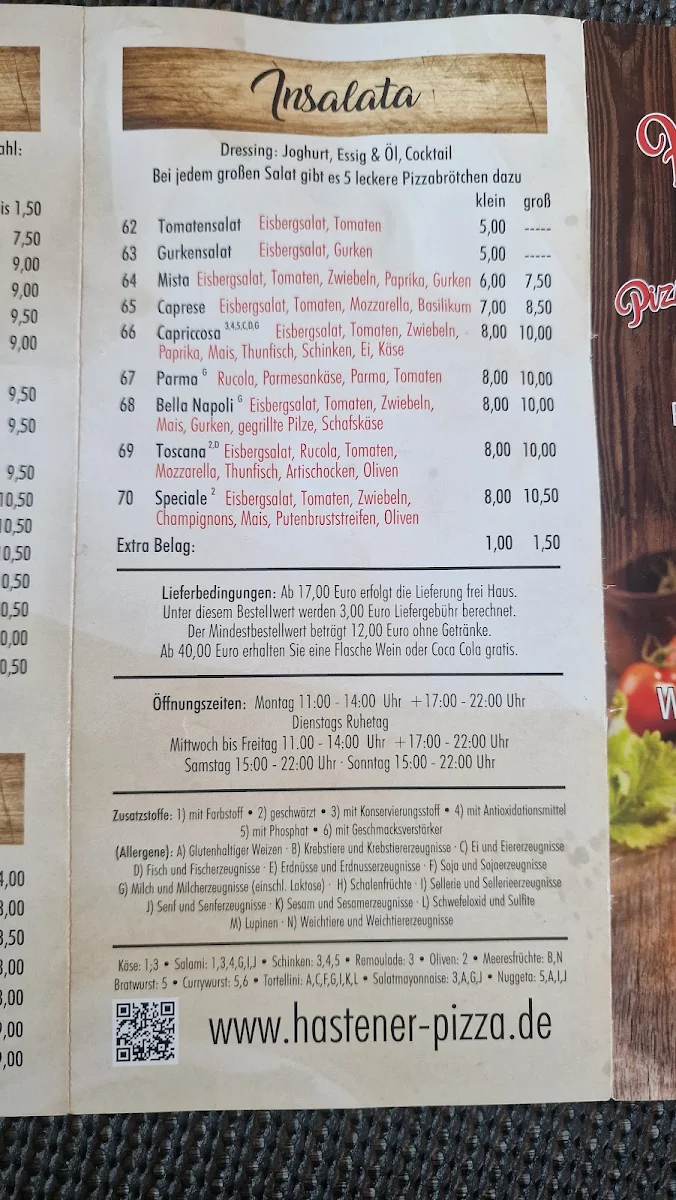 Speisekarte photo 3