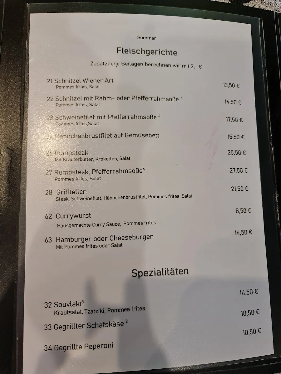 Speisekarte photo 1