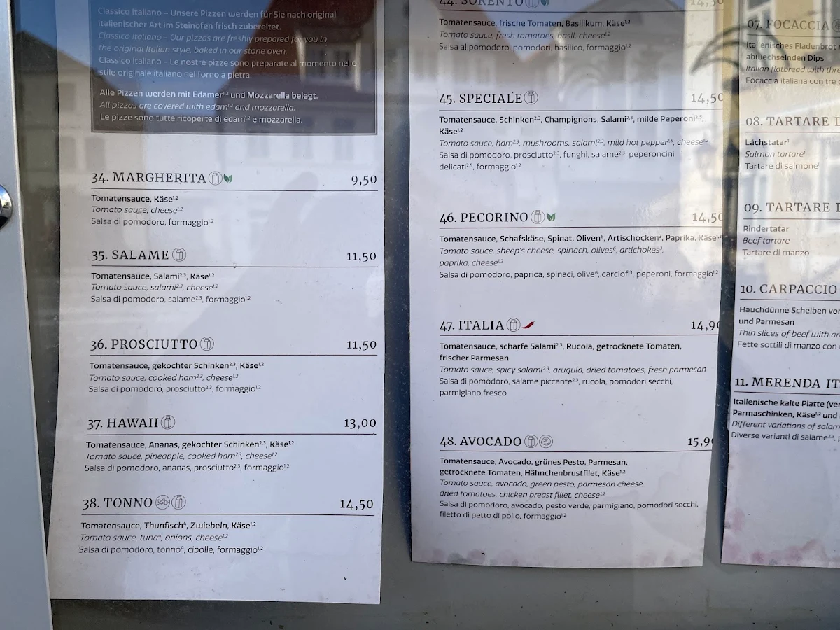 Speisekarte photo 2