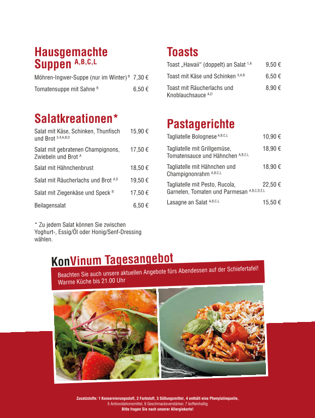 Speisekarte photo 1