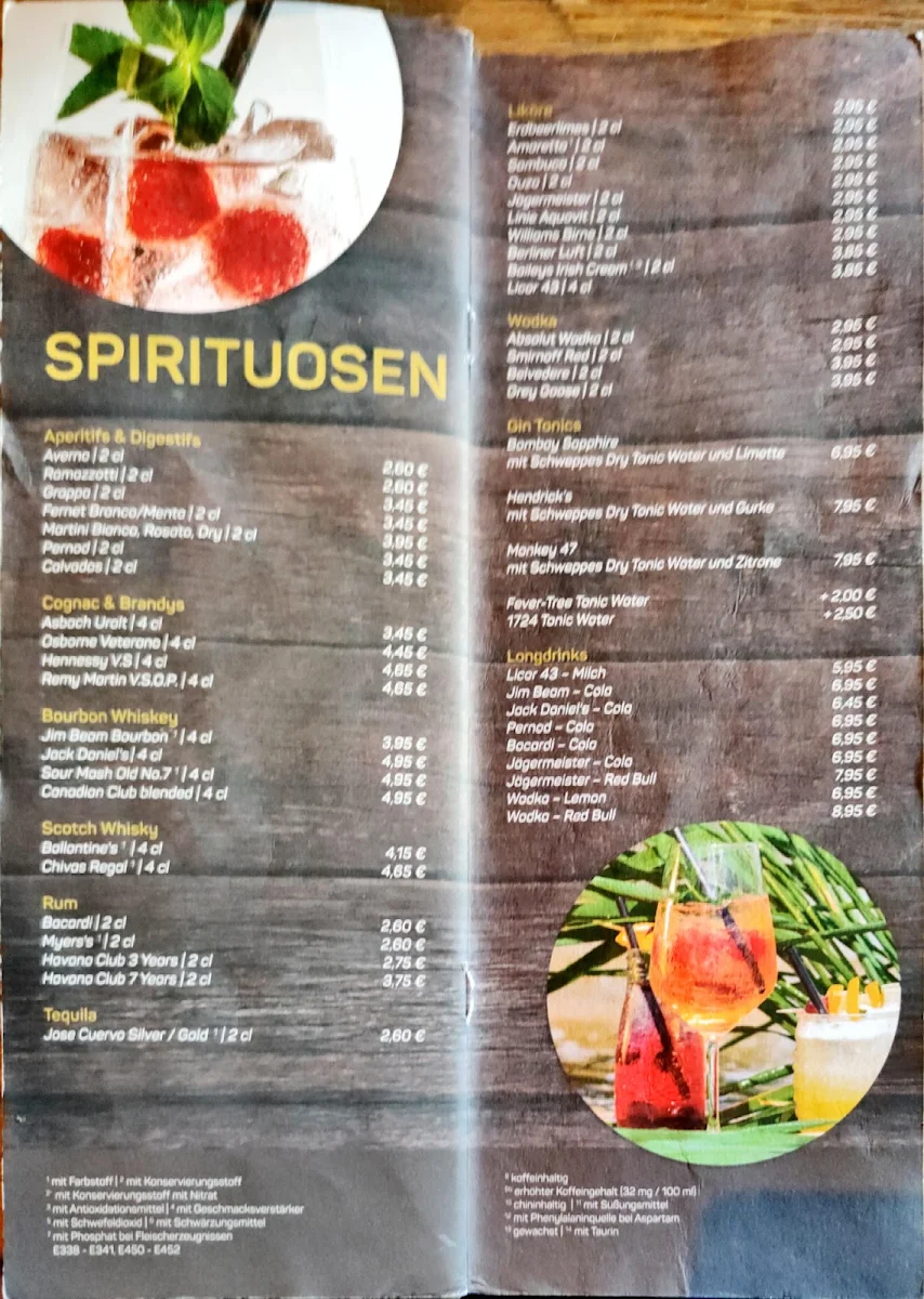 Speisekarte photo 9