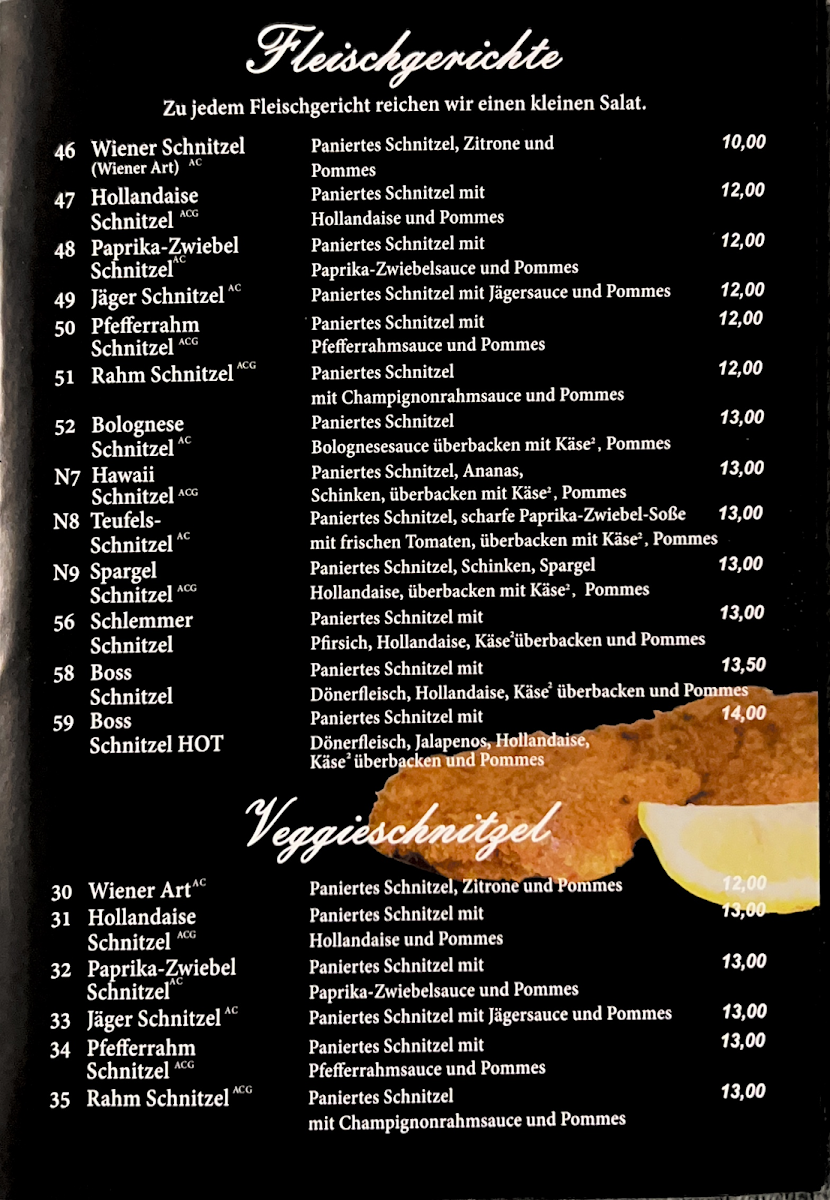 Speisekarte photo 3