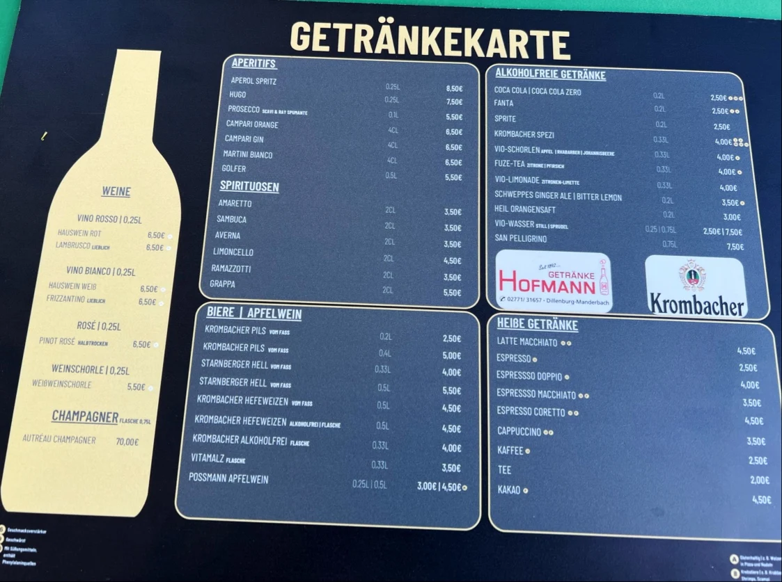 Speisekarte photo 3