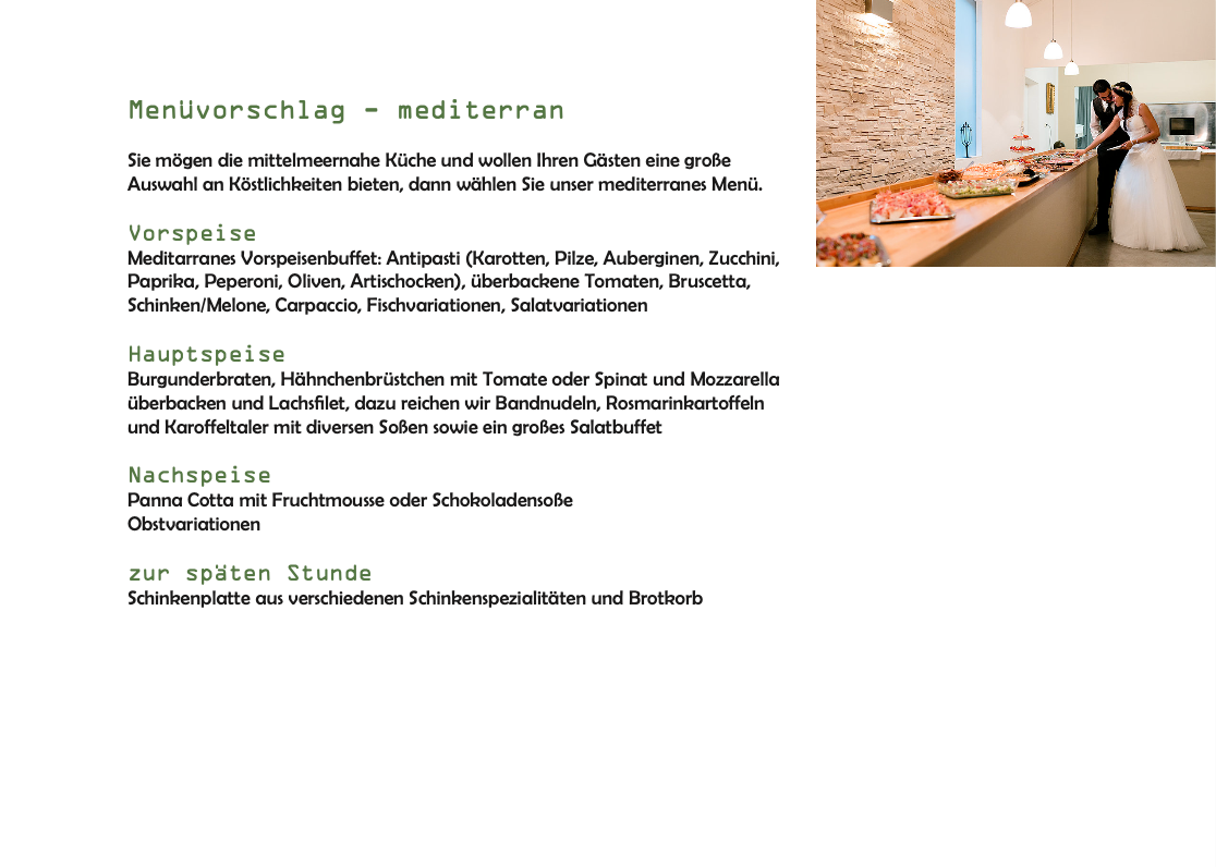 Speisekarte photo 1