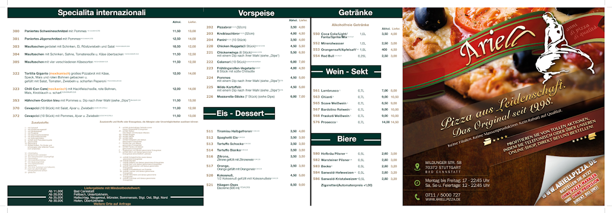 Speisekarte photo 1