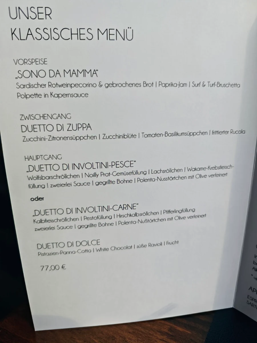Speisekarte photo 2