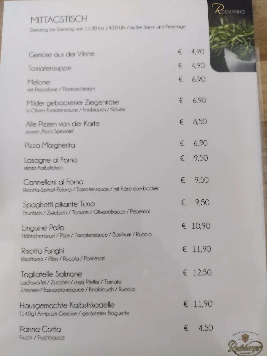 Speisekarte photo 5