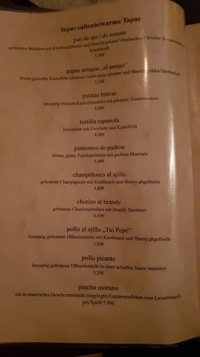Speisekarte photo 3