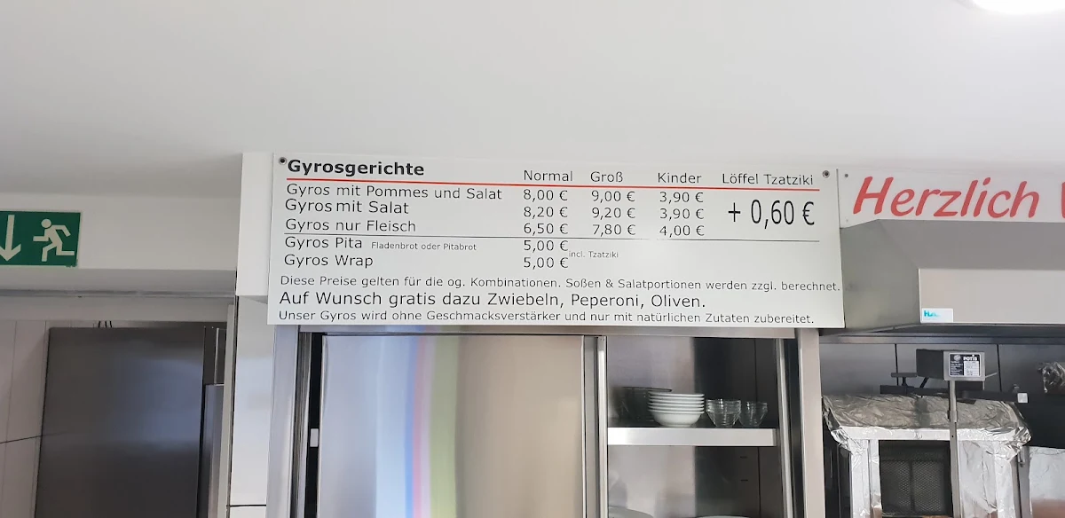 Speisekarte photo 2