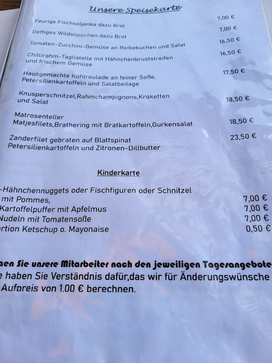Speisekarte photo 2